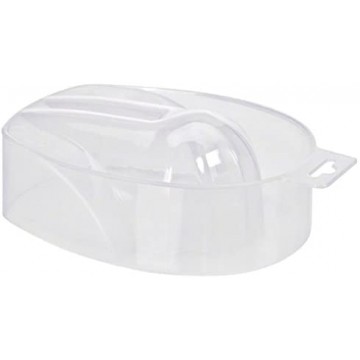 Mojadedos fabricado en plástico resistente. Para la preparación de las uñas