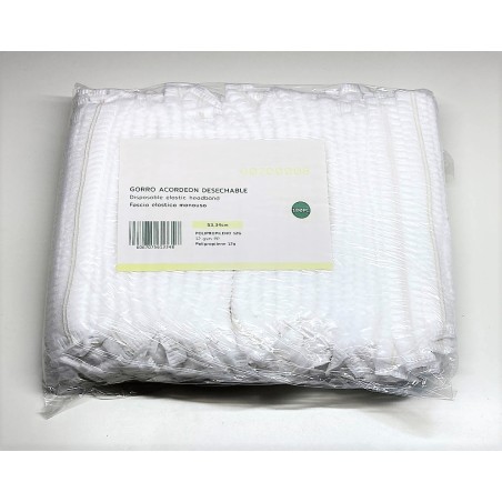 GORRO CIRCULAR PLEGADO 100 UDS.