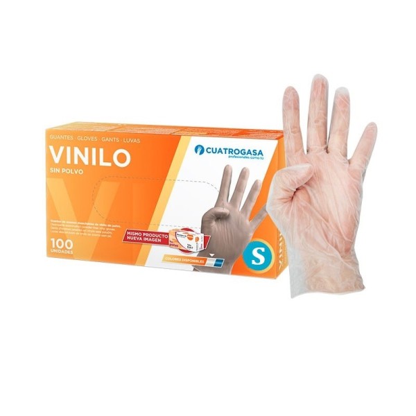 GUANTE VINILO SIN POLVO