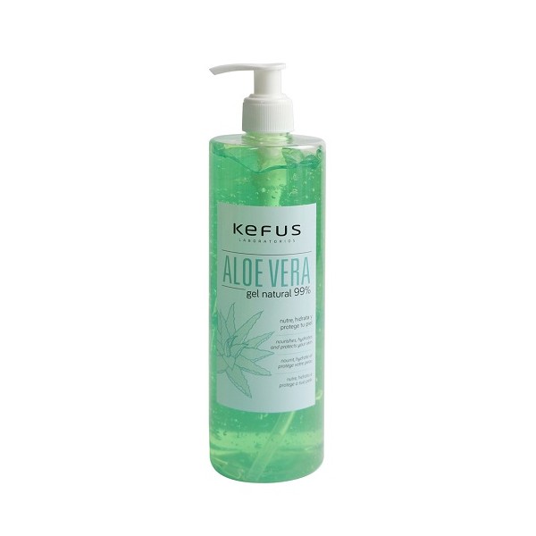 GEL ALOE VERA KEFUS 99% 500 ML.